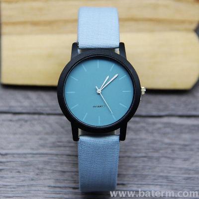Korean version fashionable new style small fresh invisible band nail scale belt lady watch student watch