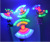 Music windmill new colorful lights children electric magic wand night market park hot selling children wholesale sources