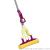 Retractable cleaning glue cotton mop simple sponge on folding water - squeezing mop