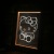 Creative hardwood led photo frame small nightlight beech wood 3D lamp new unique atmosphere Kitty