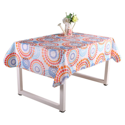 New PE Composite Table Cloth Hotel Tablecloth Printed Waterproof Tablecloth Spot Factory Direct Sales