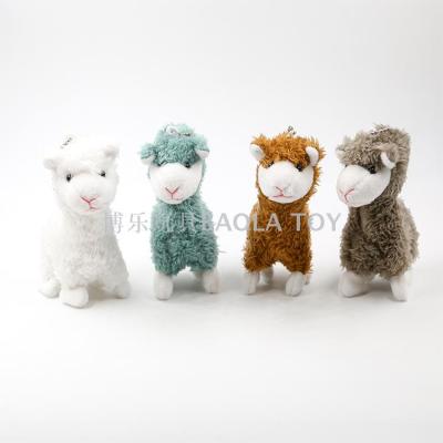 Bo le fine small sheep camel hair small pendant wedding throwing claw machine doll 4-inch factory direct sale