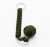 Outdoor knitting keyball outdoor body protection tool steel ball key ring female emergency body protection ball