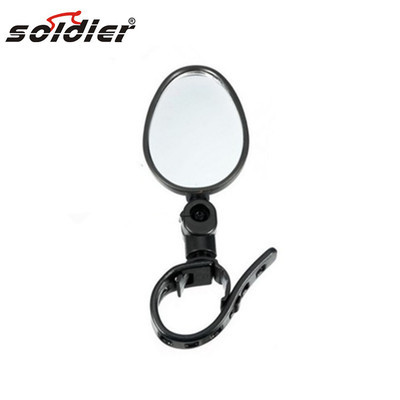 Bicycle rearview mirror wide-angle solution mirror single mirror safety mirror is only available