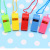 Sports goods plastic whistle children's toys color cheer on the referee whistle fans