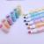 Tianhao 1710-6 Color Seal Fluorescent Pen Creative Fashion Student Multi-Color Coarse Painting Mark Key Set Student Stationery