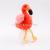 Bo le fine flamingo plush small pendant wedding ceremony throwing claw machine doll 4-inch factory direct sale