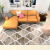 Contemporary style woodiness grain sitting room carpet sofa tea table cushion modern contracted bedroom study bed carpet