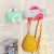 Kitchen Suction Cup with Hook Sponge Storage Rack Multifunctional Wall-Mounted Plastic Kitchen Sink Sundries Hook