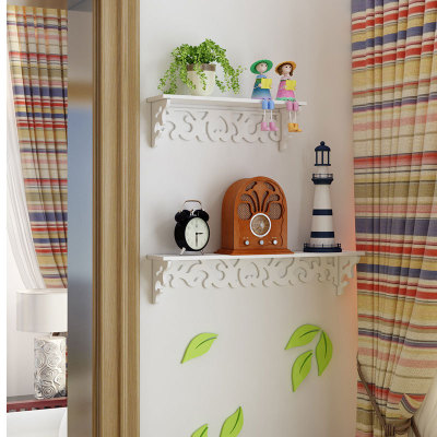 Home bathroom furniture shelf shelf shelf wall decorative furniture shelf fashion creative partition board