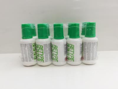 Green bottle correction fluid 10 into the blister packaging