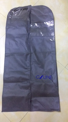 Nonwoven Fabric Garment Bag Zipper Dust Bag Non-Woven Suit Cover OEM Suit Bag