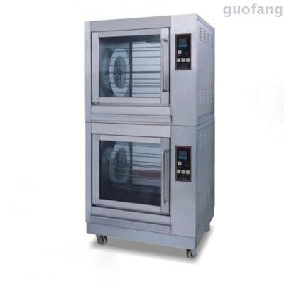 Stacked rotary electric oven