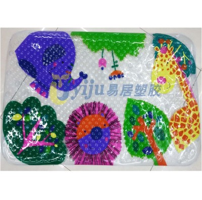 Large lion head small urinal foot pad toilet strong suction tray bathroom anti - skid pad anti - skid pad