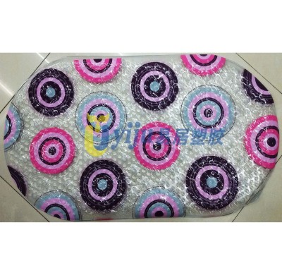 Taobao hot style PVC circle candy sticker film anti-slip pad bathroom mat environmental protection can be mixed batch floor MATS