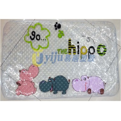 Large hippo small urinal foot pad toilet strong suction tray bathroom anti - skid pad anti - skid floor mat