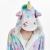 Unicorn flannel pajamas for home wear animal shape star tianma bathrobe exported to Europe and America