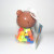 Children's educational toys wholesale creative assembly building blocks bear bottles money storage tanks