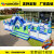 Manufacturer customized outdoor PVC inflatable toys for children activities large inflatable castle slide trampoline 