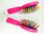 New fashion color skin color needle hair comb popular daily necessities massage gift comb rainbow comb