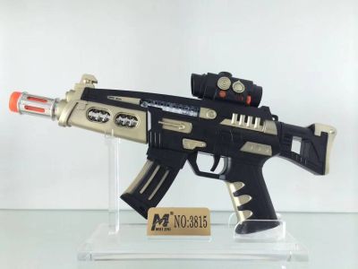 Electric voice gun flash bags with audio guns hot selling toy manufacturers wholesale