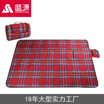 130*150cm cashmere cushion tent pad picnic mat