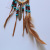 An Indian batch dream catcher key chain creative feather bag pendant decorative north American fashion Small gift Pendant