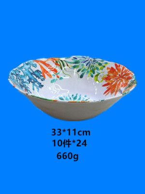 Melamine tableware Melamine bowl 100% Melamine A5 material. A large number of spot stock style good quality price concessions