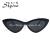 Cat's eye fashion sunglasses butterfly web celebrity star European and American anti-uv driving sunglasses 8103