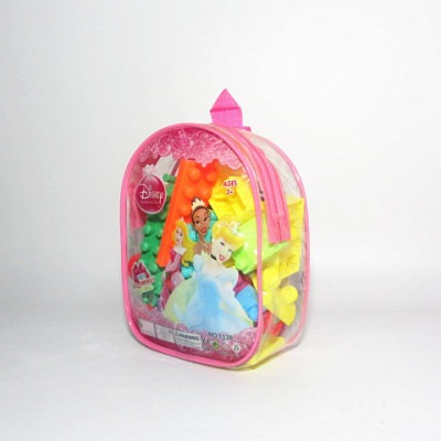 Children's educational toys wholesale creative assembly building blocks princess back packaging