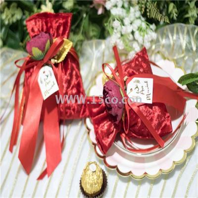 Original order of high - end futuo velvet sugar bags retro Chinese style creative personality european-style sugar box