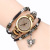 Vintage leather belt and bracelet watch set with diamond exquisite student watch couple watch