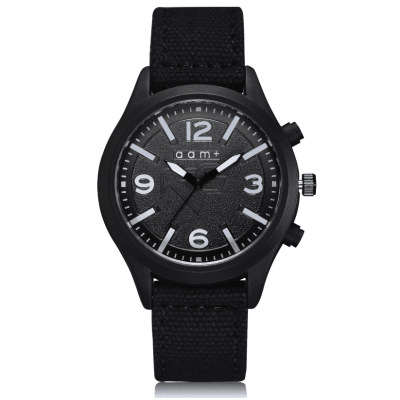 Quartz watch canvas denim leisure men quartz watch wholesale specialist sports men quartz watch wholesale