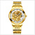 Multi-functional waterproof gold watch dragon watch automatic mechanical hollow man watch