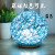 Creative gift desk lamp 3D moon lamp LED new fancy real rattan ball decorative bedside lamp USB charging battery