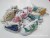 Sequins canvas shoes key chain leisure boots pendant special wholesale fashion shoes key ring factory