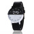 South Korea's new large dial boy and girl lovers to watch student male 1314 text - controlled harajuku women's watch