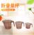 Factory Direct Foldable Measuring Cup Kitchen Baking Measuring Cup Set Silicone Transparent Plastic Measuring Cup