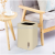 Creative trash can household kitchen living room toilet without cover double deck large office wastebasket