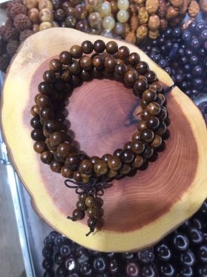 Weight rosewood Buddha bead bracelet black rosewood couple 108 rosary beads