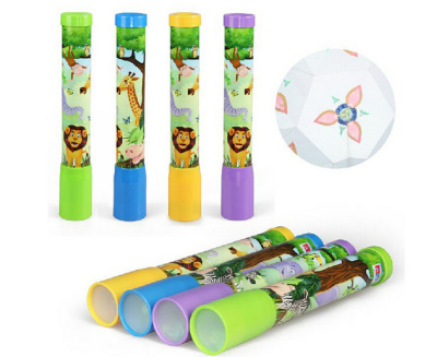 The new port interior kaleidoscope magic kaleidoscope puzzle toy for infants and children