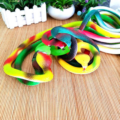Tourist handicrafts wholesale 1 m 2 rubber snake scary toy whole person toy zealand-based scenic spot hot sale