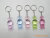 Acrylic rabbit key ring acrylic imitation rabbit hanging decoration factory cartoon transparent rabbit pendant specialle