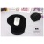 Pure color silicone wrist mouse pad with super soft cushion for fresh mouse pad