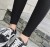 Large brand women's stretch magic pants stretch small toe pants leggings show thin pencil trousers