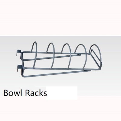 Wholesale metal bowl hooks bowl display rack