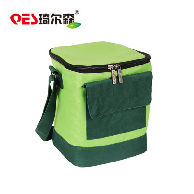 Chillson 066-1 white collar lunch bag glass lunch box with rice picnic bag pat cold bag customized