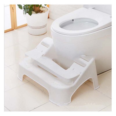 Increase plastic toilet seat foot stool bathroom toilet stool squatting constipation-resistant child seat urinal ladder 