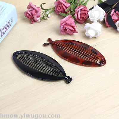 Basic style hair clip accessories with a twist tie hair clip banana clip fish clip