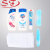 Toiletry package for business trip: easy to pull can hotel room paid toothbrush and toothpaste towel package